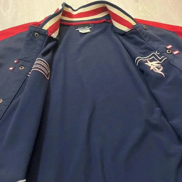 Vintage Reebok 90s ATR Above The Rim Iverson Hip Hop Basketball Warm-Up Jacket L - Picture 11 of 12